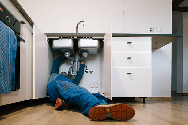 Professional Plumbing technician working in Lindenhurst, IL